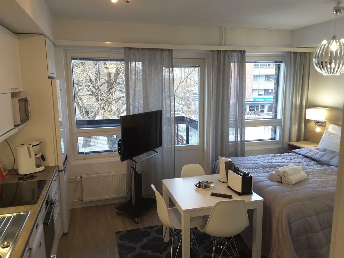 City Apartments With Balcony ロヴァニエミ エクステリア 写真
